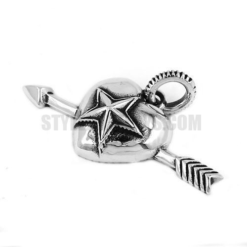 Cupid's arrow Pendant Stainless Steel Pendant SWP0396 - Click Image to Close